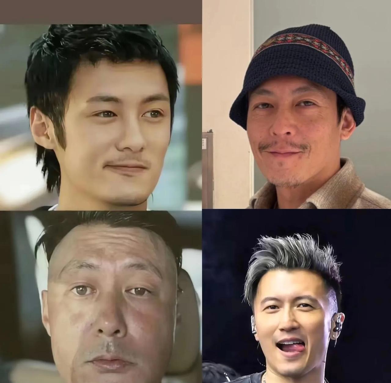 这三位同时代的香港巨星，实际年龄还是谢霆锋最大，谁能想到呢？怪不得有人说谢霆