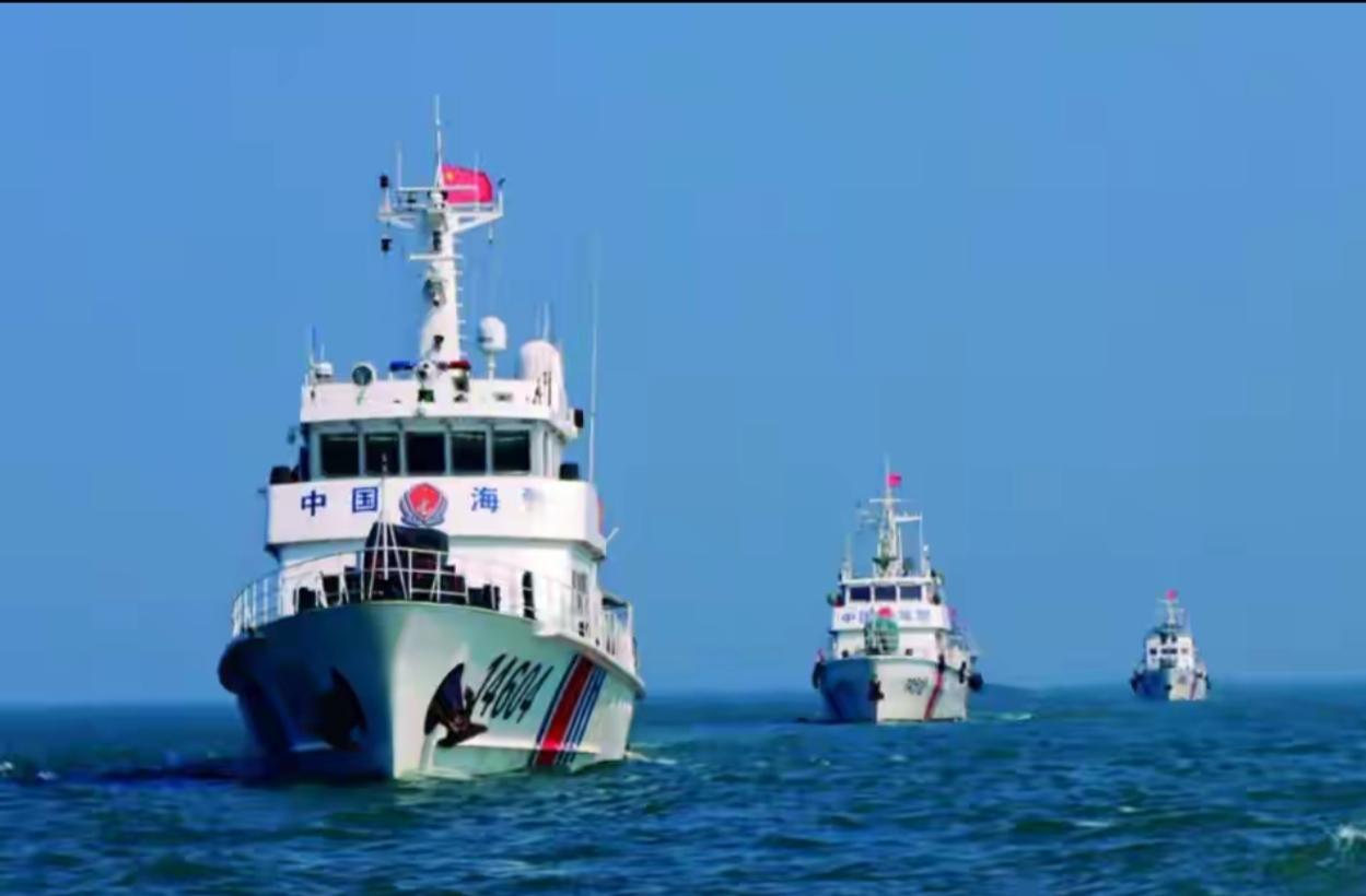 咱们国家有高人，在下一盘“步步为营”的统一大棋！先是海警巡航金门岛海域，接着巡航