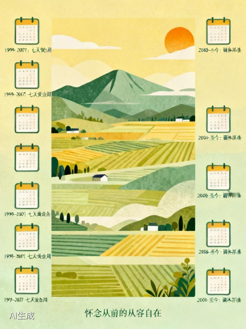 五一原来是放假七天的原来很多人都忘了，五一曾经是实打实的七天黄金周。