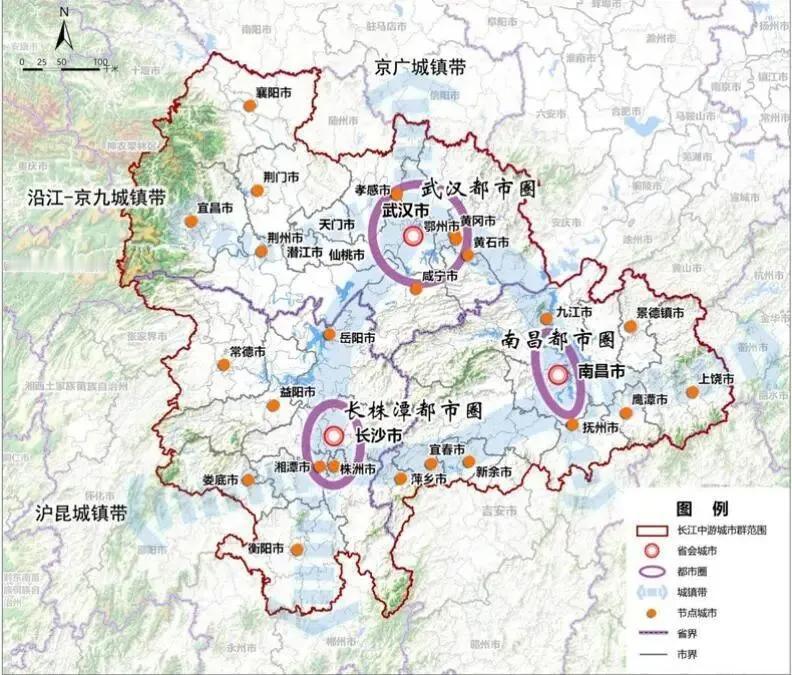 有人说长江中游、中三角是拼凑的，没有文化共性，但实际上“两湖一江”是血脉相连、文