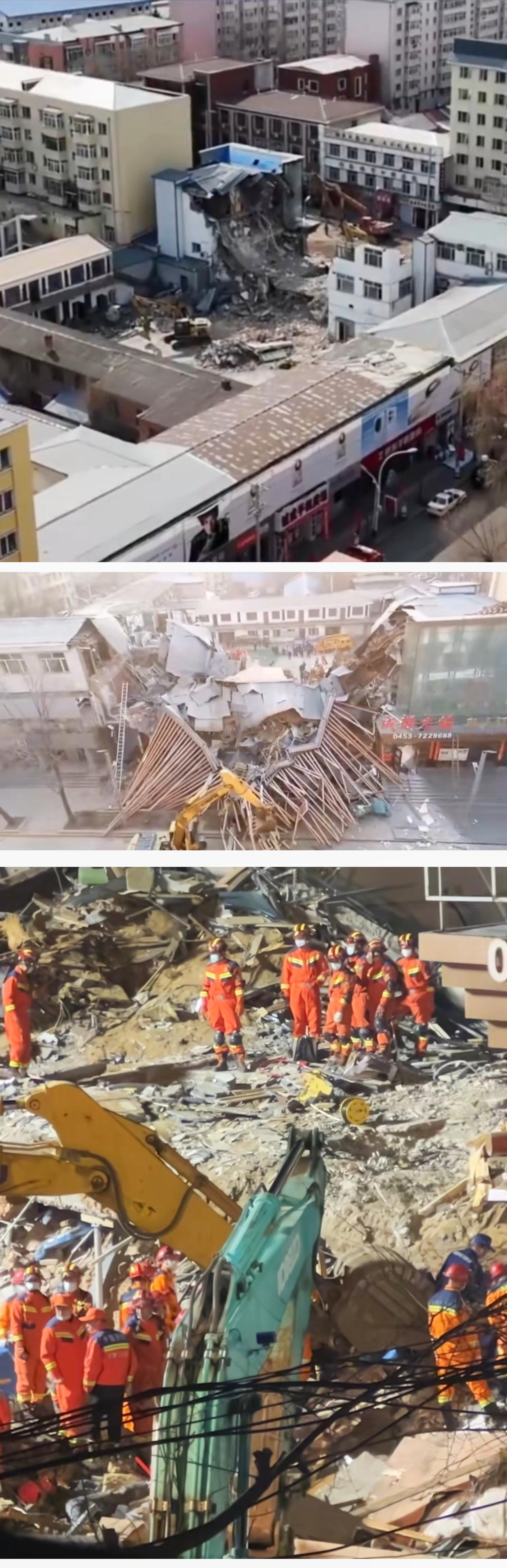 黑龙江海林，造成7死的坍塌老楼，问题早不是一天两天了！当地人透露，这栋三层老楼，