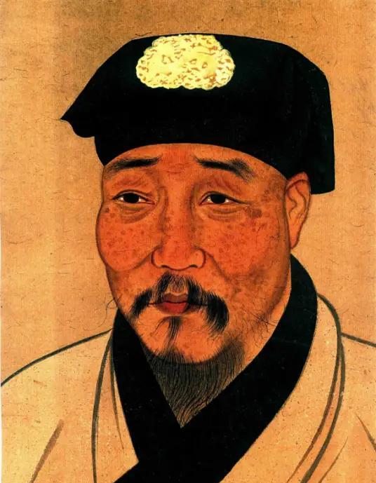 徐渭拿起笔，一口气画下一串墨葡萄，笔锋狂扫，墨汁四溅，他站起来踢翻纸案，大骂一句