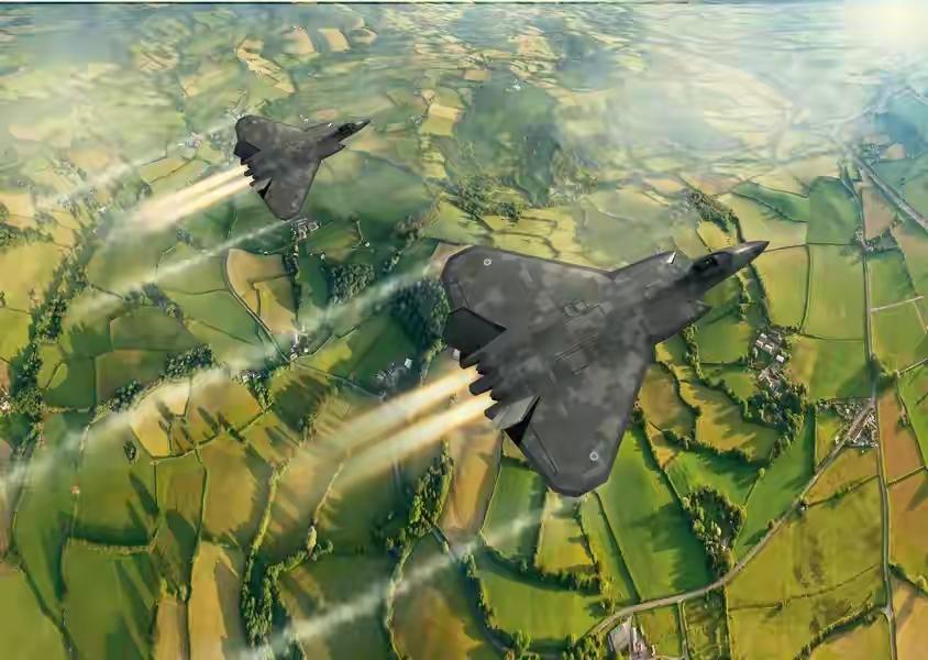 又是一个中国行，他们也行的例子。英国、意大利、日本搞了个GACP六代机计划，看