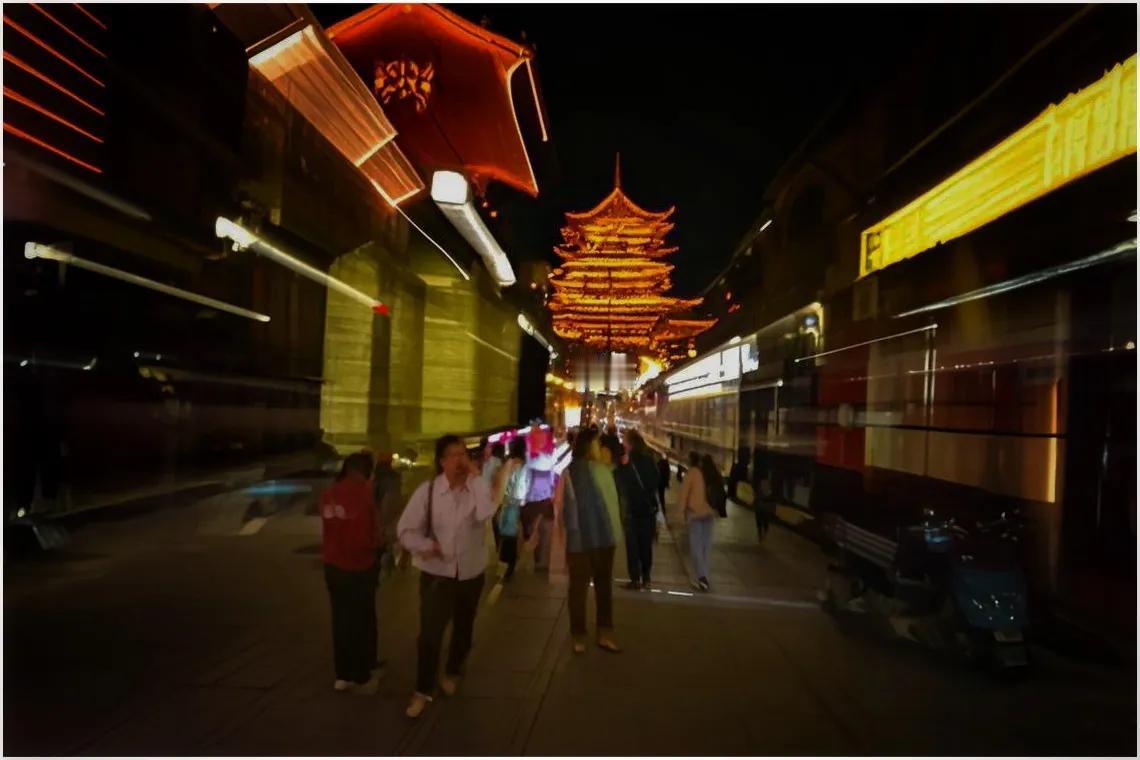 皖南·徽州古城的夜徽州好想来徽州古城徽州旅行皖南徽州古城徽州古城旅游