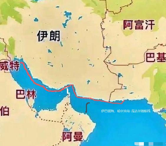 这还怎么封锁？巴伊两国的领海是相通的，人家在领海内船来船往，你老美敢把军舰开进去