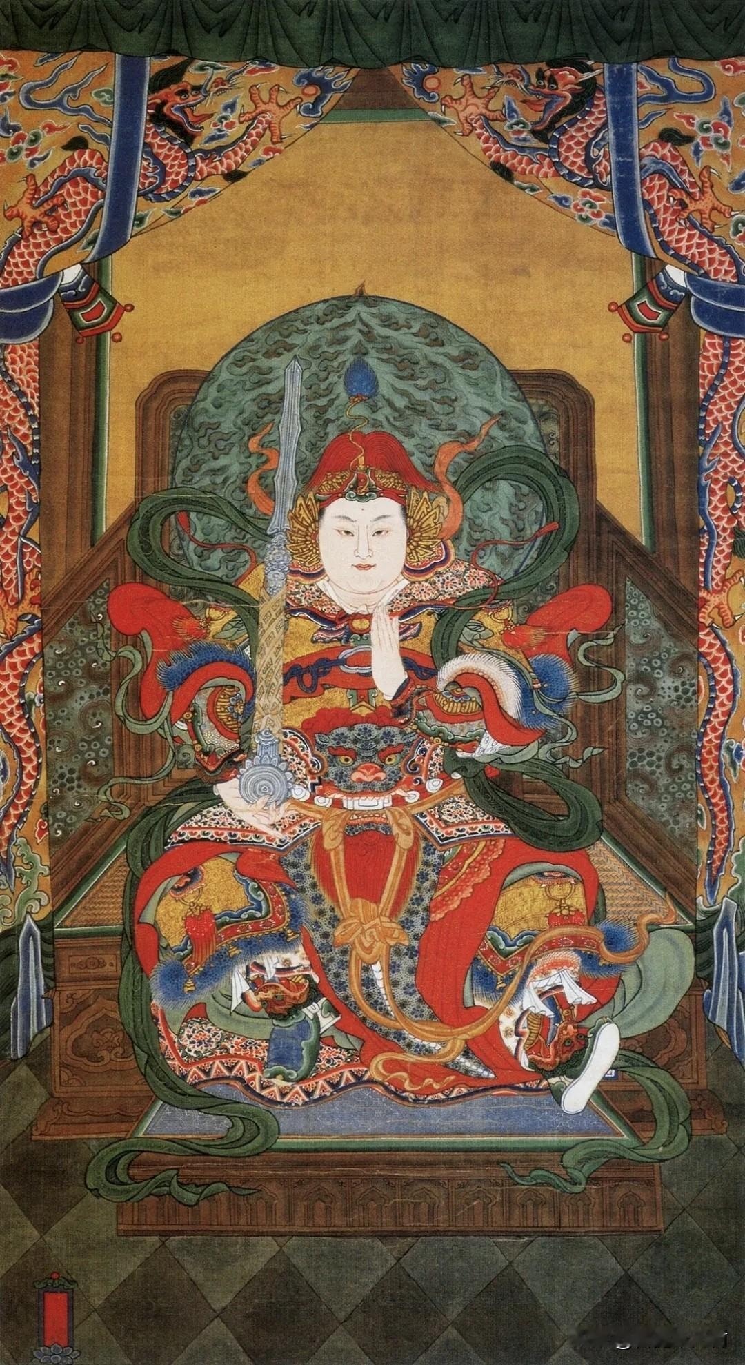 很少人知晓韦驮菩萨的千年誓愿！这幅明代水陆画藏着最动人的佛门承诺很多寺庙进
