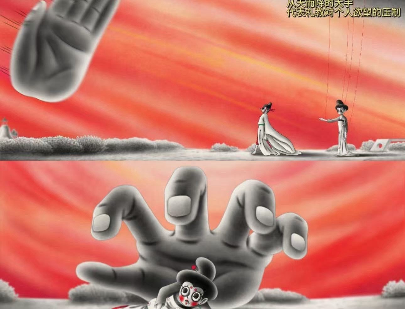 中国奇谭2开年就上强度2025动漫嘉年华今天更的《中国奇谭2》简直就是美影经典