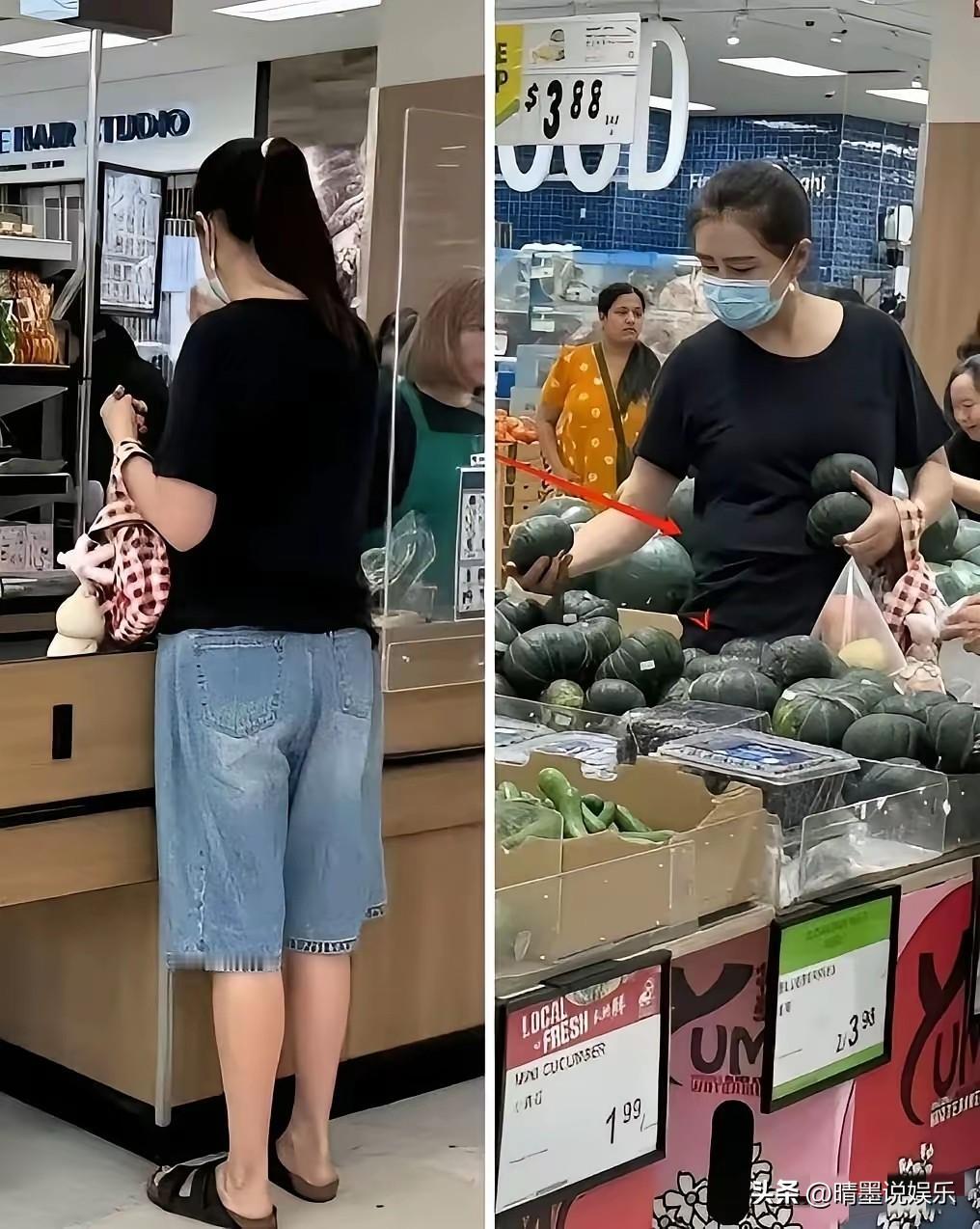 女神也发福了？连身高172cm，未婚未育的女神也逃不脱中年发福命运，即使穿着宽