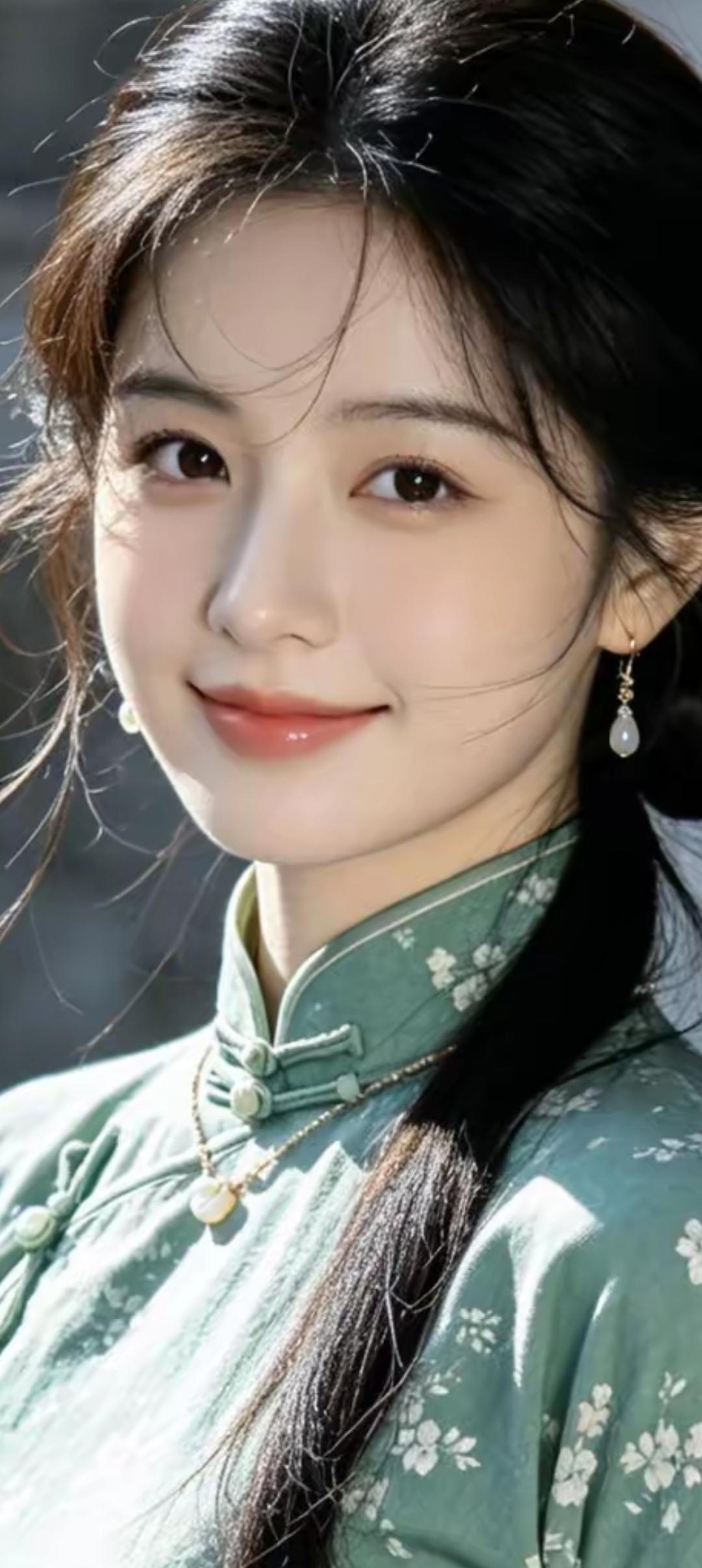 温婉古典，如水般柔美，一颦一笑尽显东方韵味。