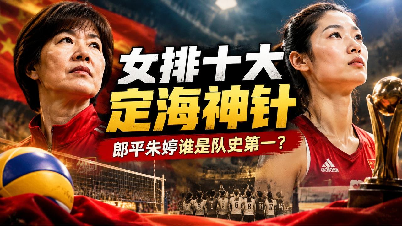 中国女排历史十大定海神针：郎平朱婷谁是队史第一？