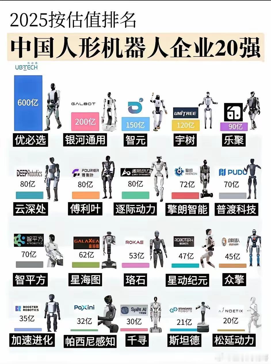 你敢相信，宇树机器人盛名显赫，结果在中国机器人市场上只能排第四，连前三都进不去！
