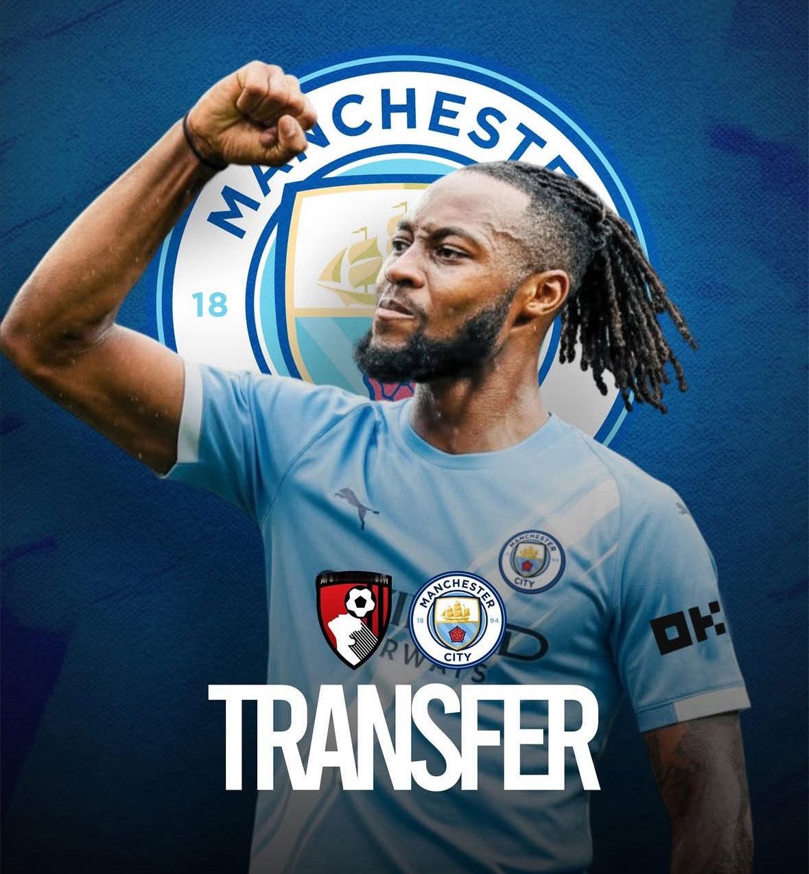 【塞梅约希望加盟曼城】TA名记DO独家消息：伯恩茅斯前锋塞梅约，想要在一月冬窗加