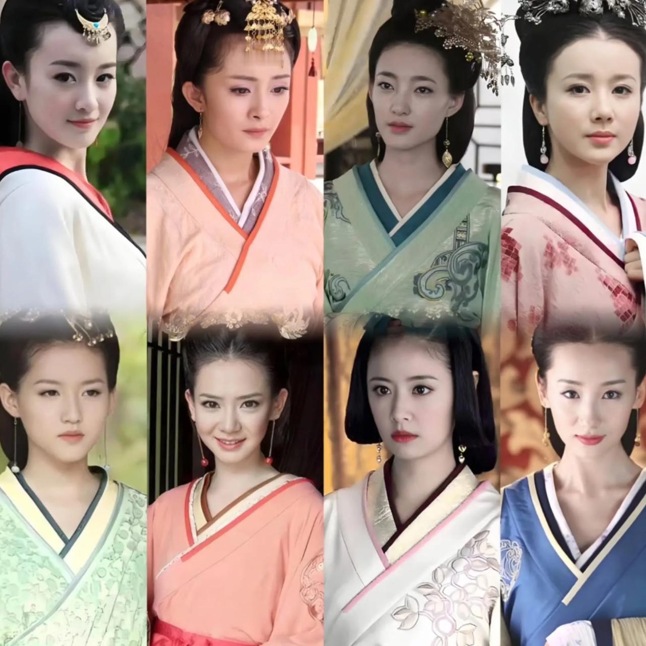 《美人心计》的美人图鉴真得细品——全员美女的剧里，各有各的风情，挑起来还真得费点