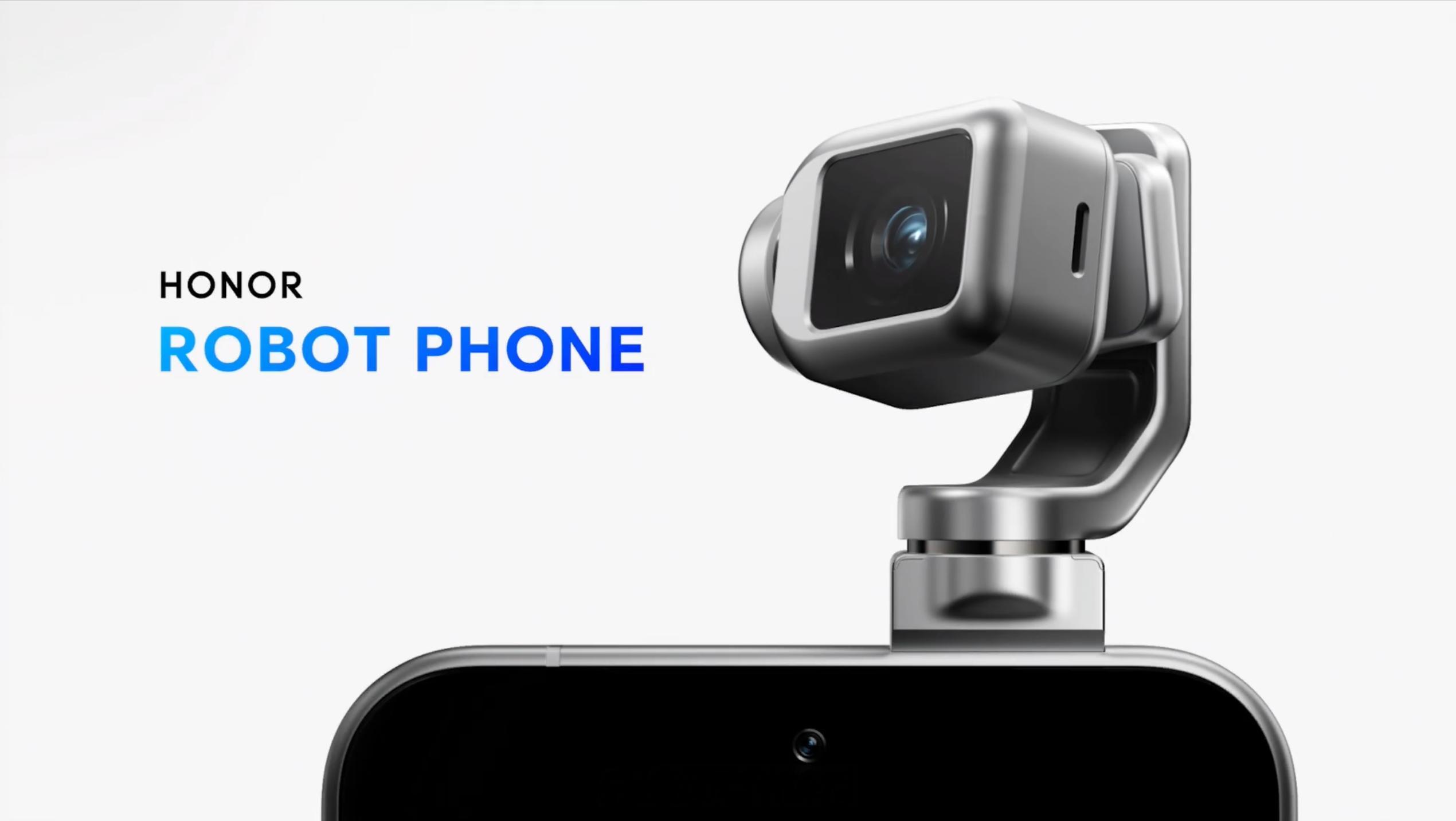 荣耀的手机相机云台来了？HONORROBOTPHONE​​​，2026年