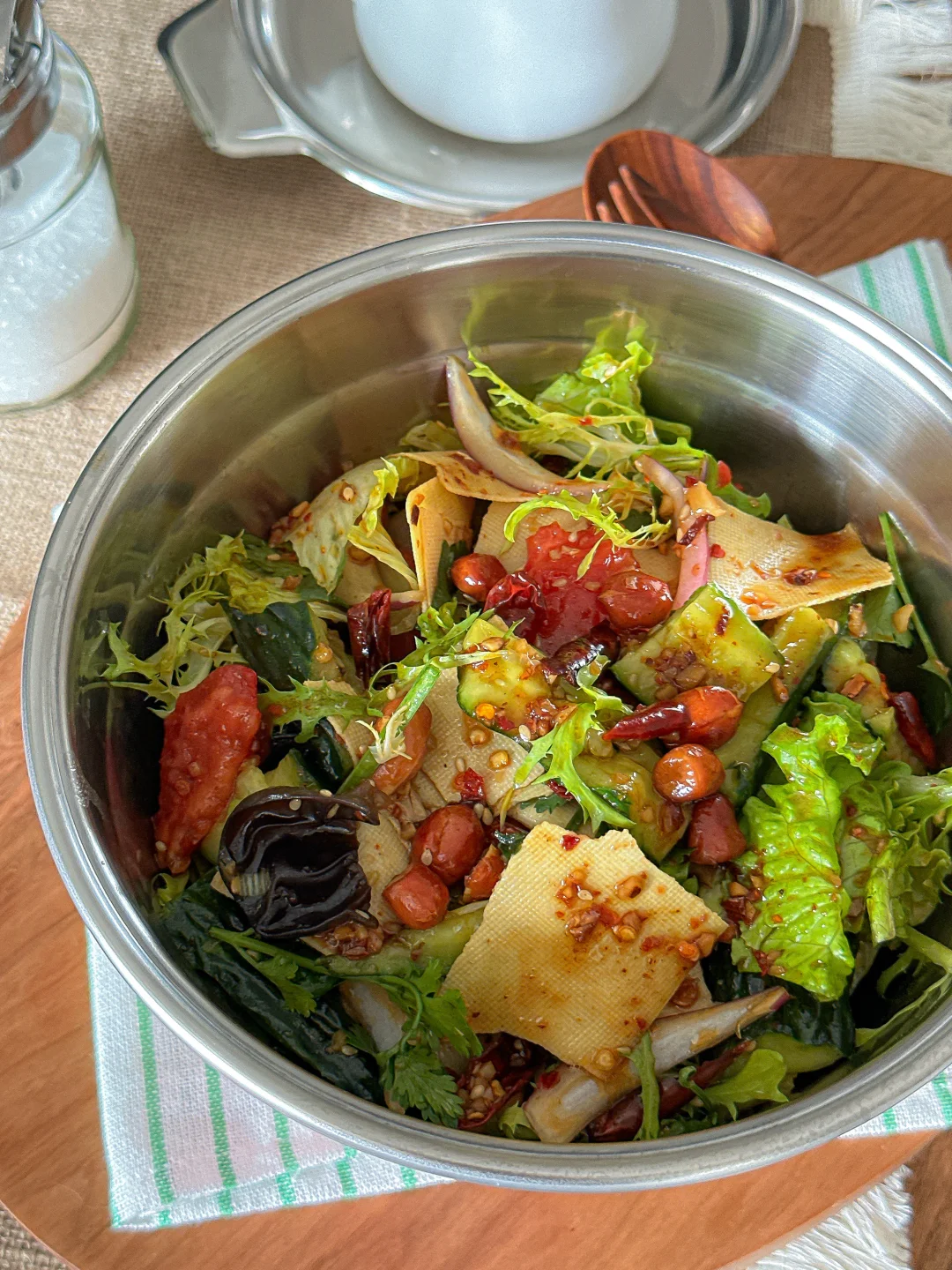 低卡手撕大拌菜❗️比我想象中的更好吃😋