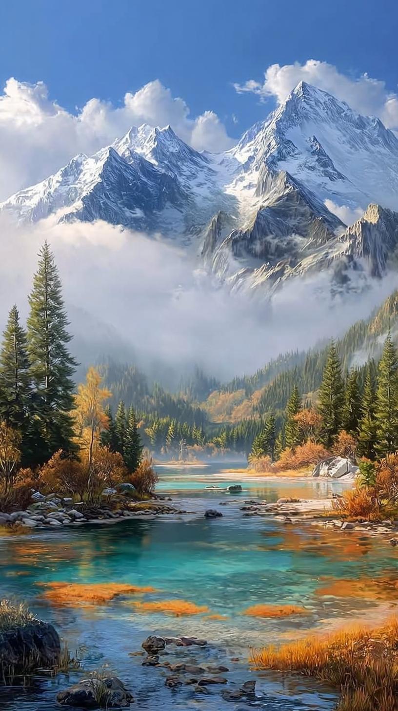 风景美如画，人间仙境