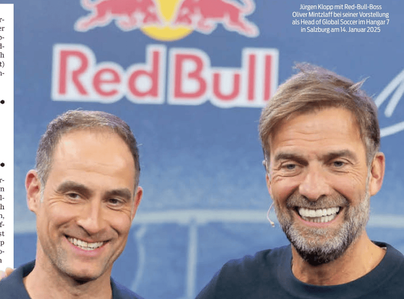 克洛普红牛一年: 他统管4家球队换帅、引援、管理层全部细节