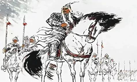 1124年，辽朝天祚帝不顾耶律大石的劝阻，执意反攻金朝。大石私下对亲信说：“昏君