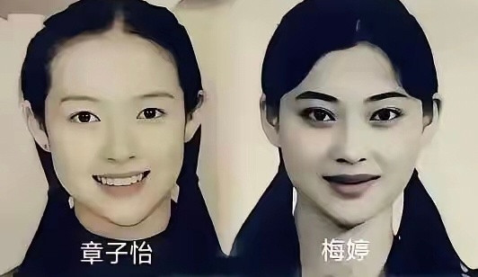中戏96级艺考照，梅婷最漂亮吧你们觉得呢​​​