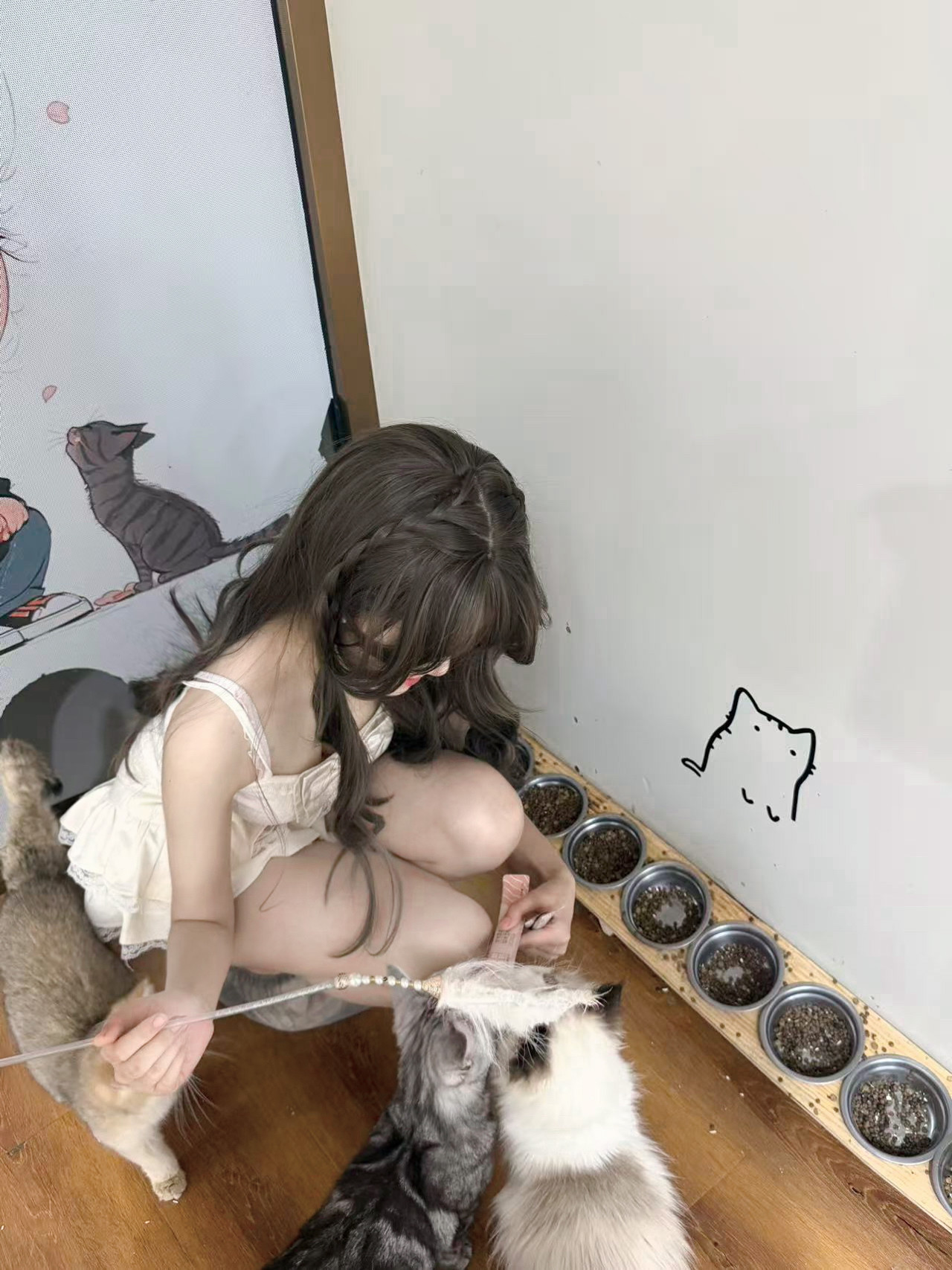 你太可爱了说的话也可爱干什么都可爱所以你朝我发脾气我全都当卖萌来对待了