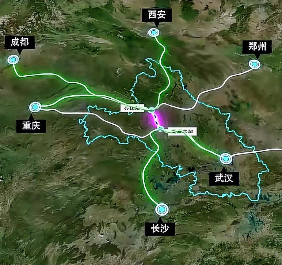 宜兴高铁：中西部的“黄金纽带”，四大战略意义重塑区域格局。很多人听到“宜兴高铁”