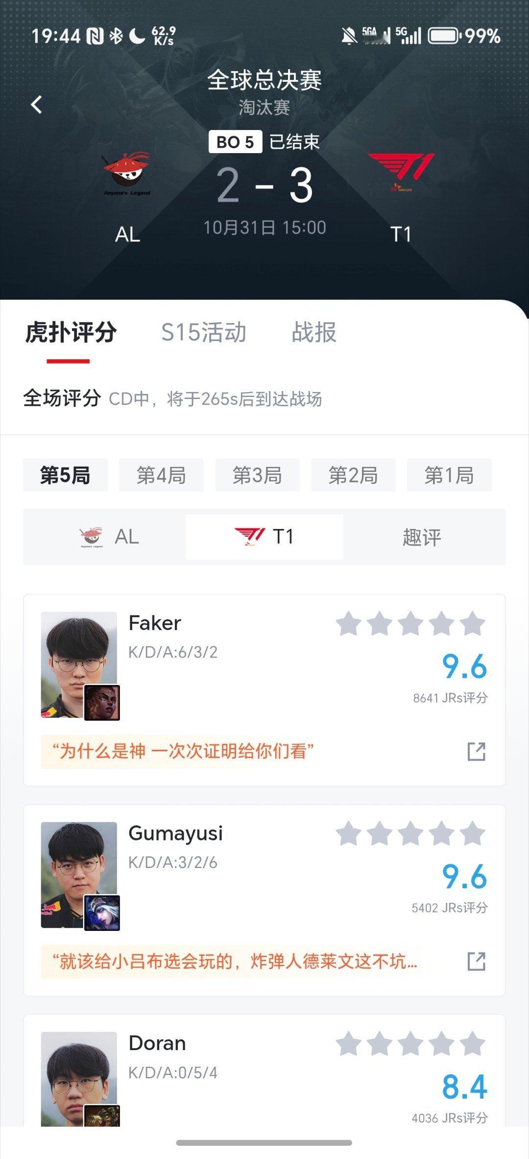 T1战胜AL又是熟悉的剧情,T1状态不佳—T1陷入绝境-T1晋级决赛………那么这