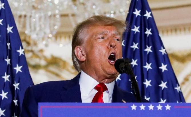 特朗普访华前夕，又在恶搞，侮辱中国人！特朗普4月23日转发了一个侮辱中国人的帖子