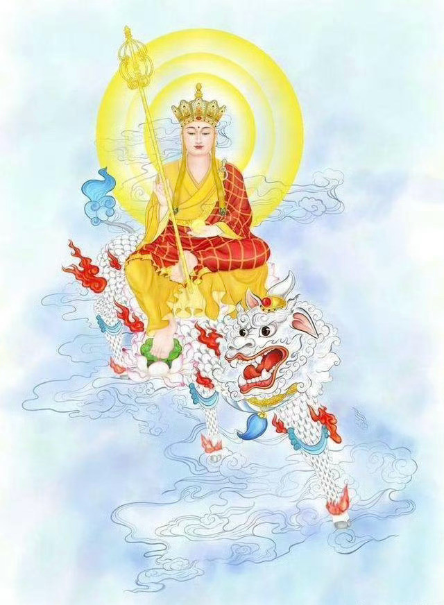 晨起礼佛，顶礼、供养、皈依地藏王菩萨摩诃萨，若能令众人闻菩萨名号，于人于已有无量
