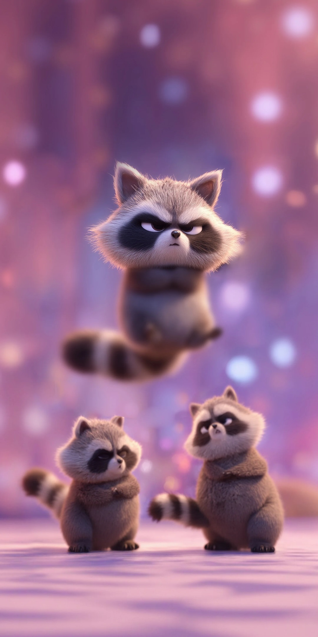 这组景深壁纸有意思啊。大头是凸出来的