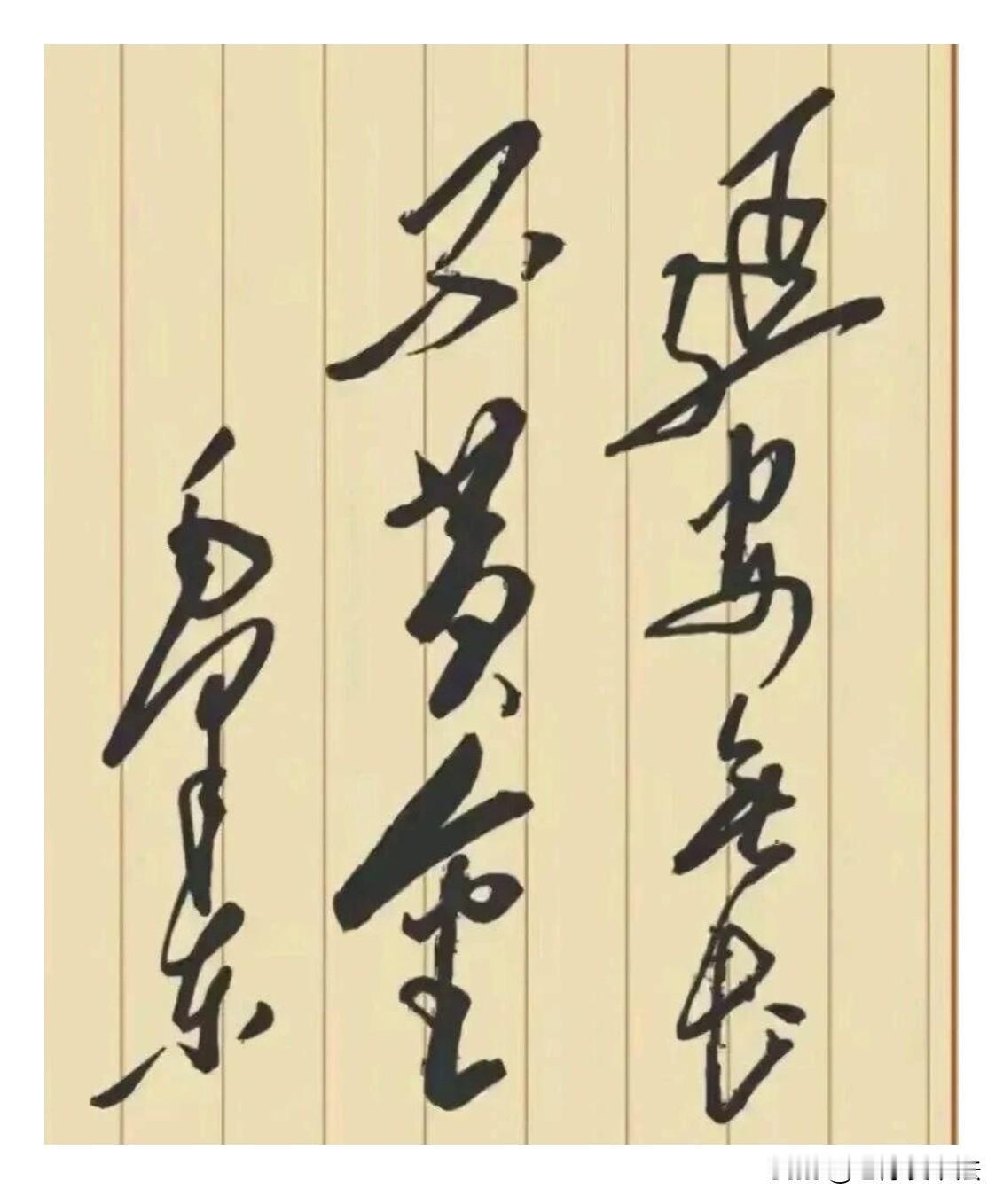 这幅毛体书法，笔墨飞舞，刚劲有力，魅力无穷！有没有书法大神能看懂写的是啥吗