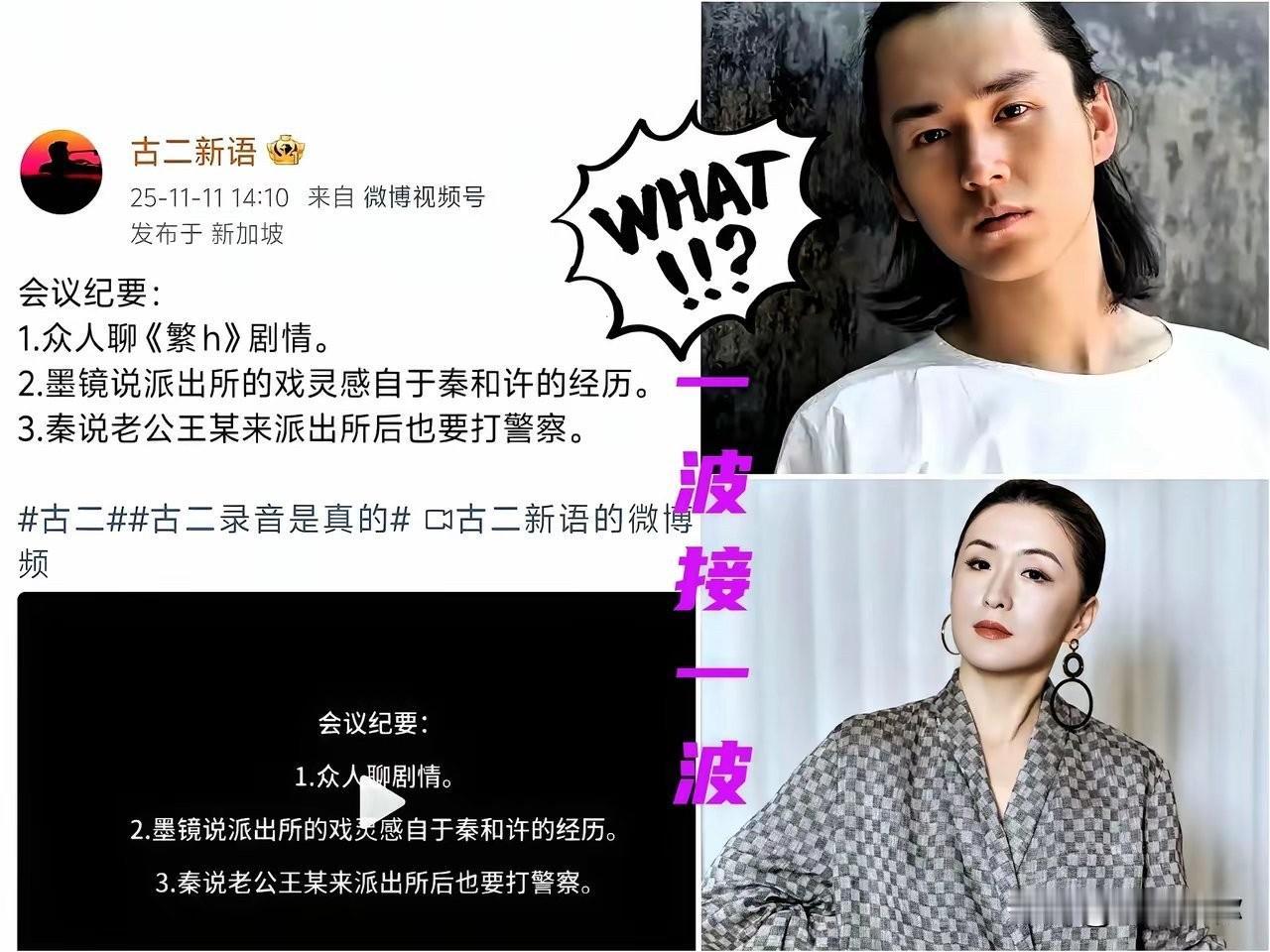 很奇怪，秦雯侵害古二劳动成果这件事在圈内居然没有任何反响。哪怕证据确凿，这帮人依