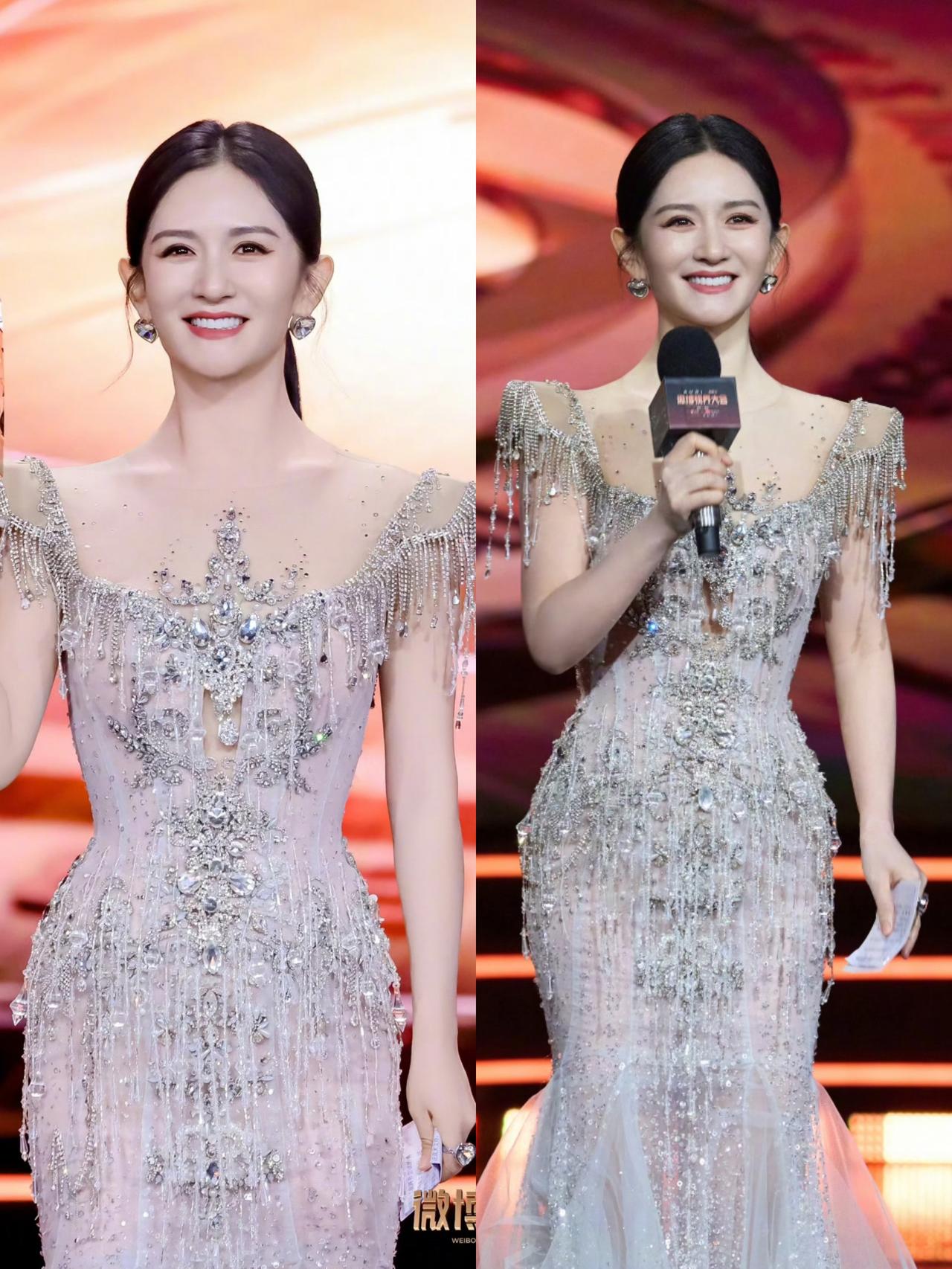 嘴巴可以说谎，​但眼神可骗不了人，​不得不承认，谢娜主持央视中秋晚会之后