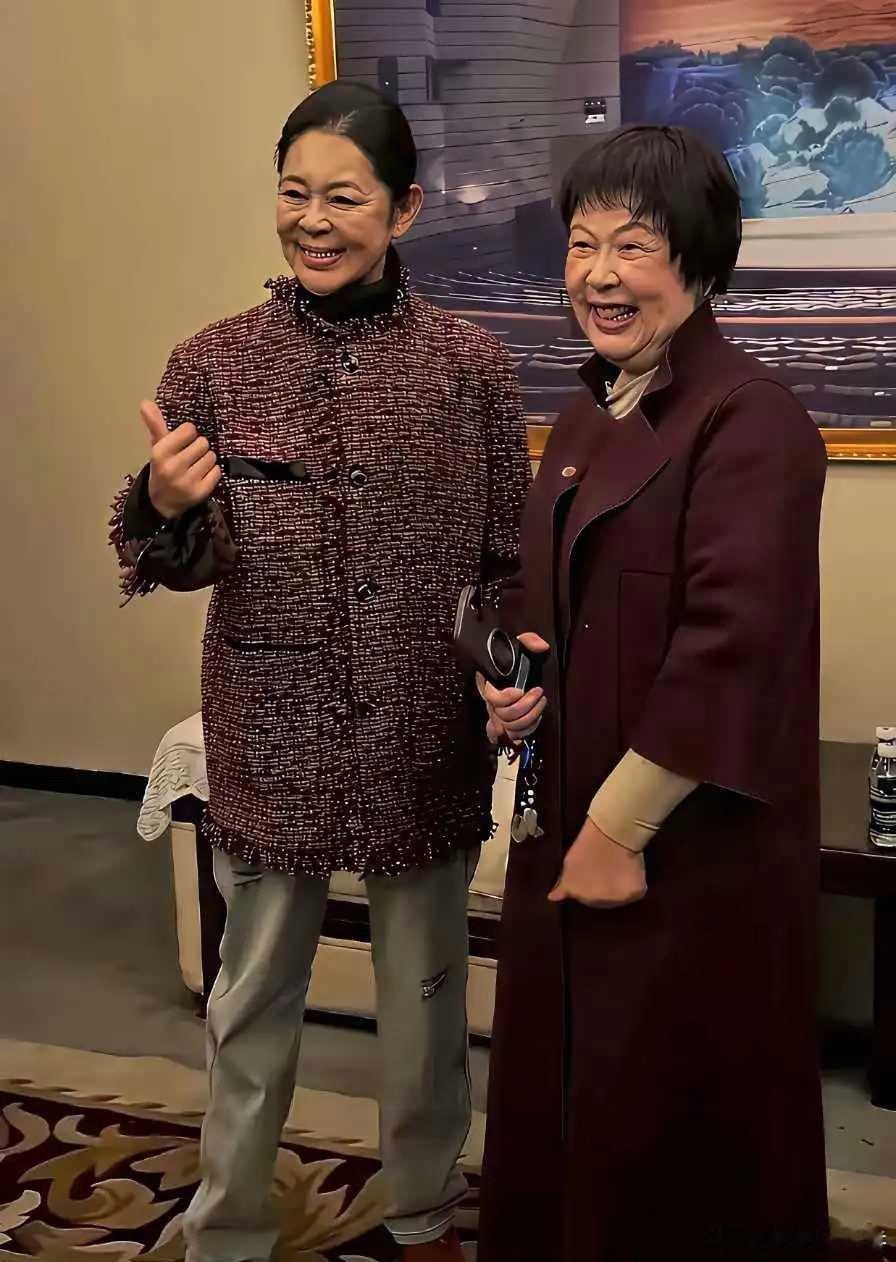 你能认出来倪萍旁边的人是谁吗
