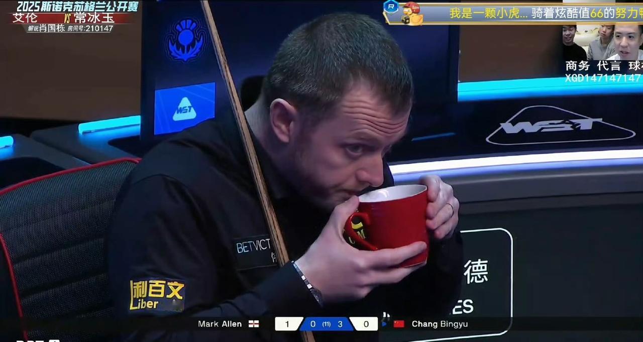23岁的小将常冰玉太猛了，直接把世界顶级选手马克艾伦打成表情包。据说网上疯传常