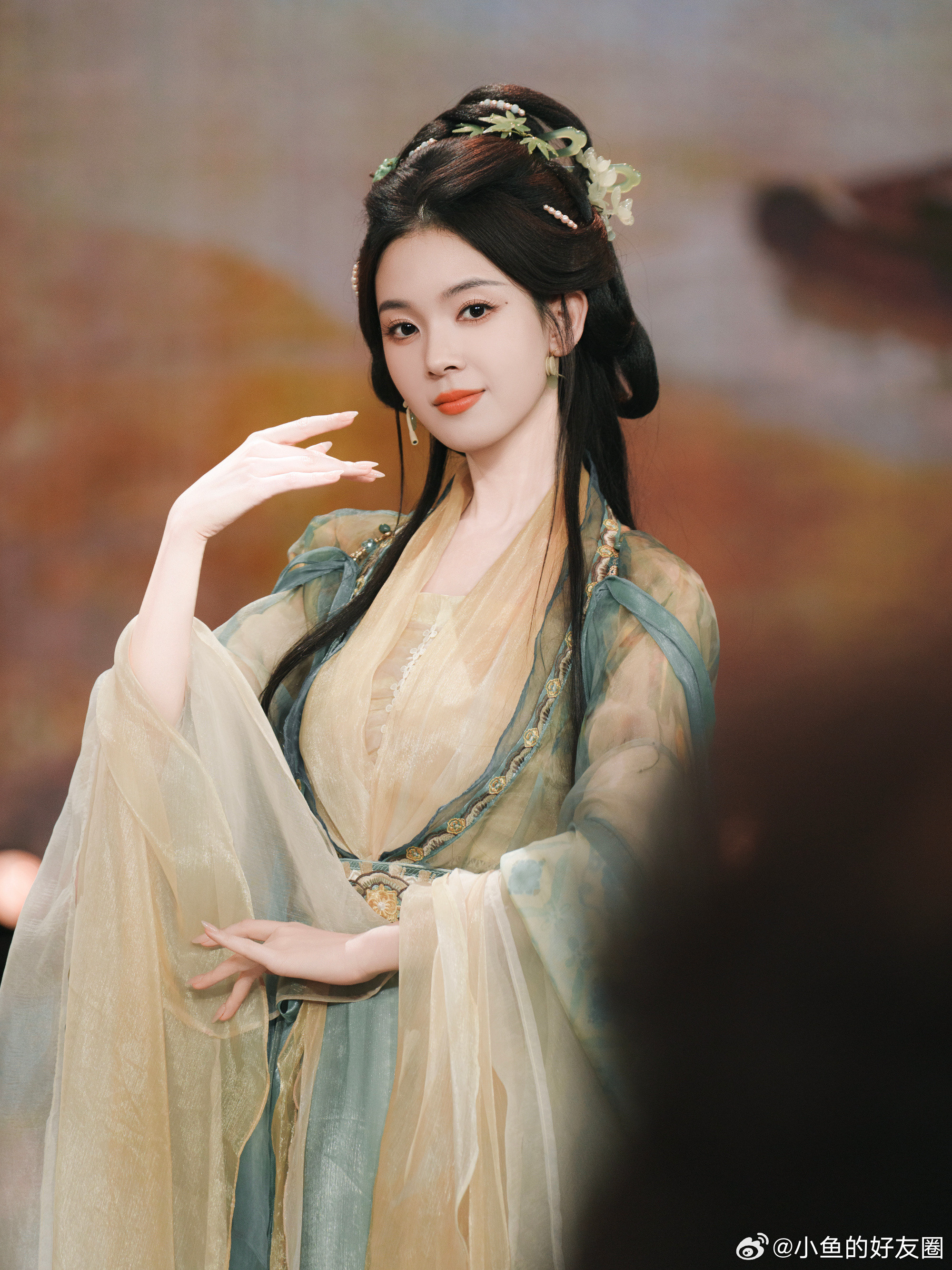 陈瑶古装跳舞仙品哇塞陈瑶这古装跳舞也太仙了吧，简直就是从画里走出来的天选古人呀
