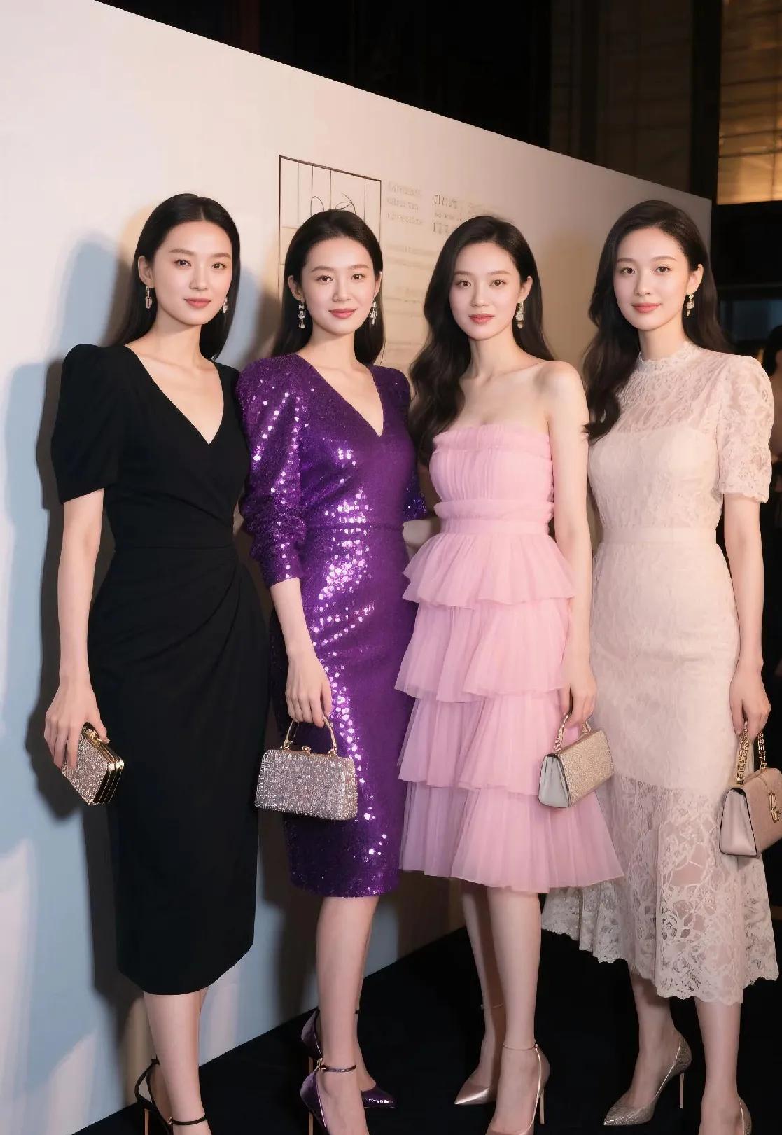 三位年轻女星在气质较量中意外不敌56岁的邬君梅。她以从容优雅的姿态胜出，举手投足