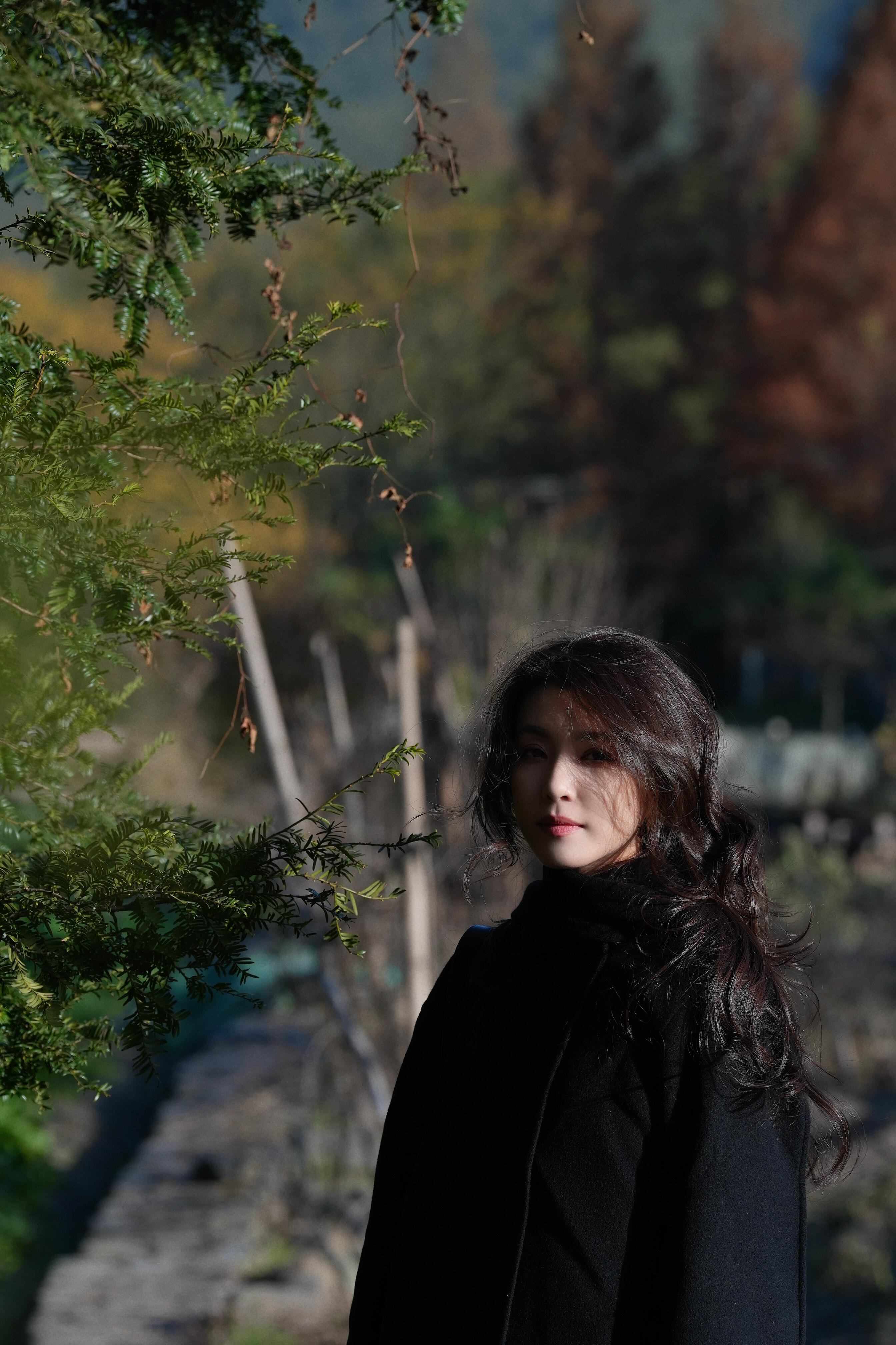 【光影里的李云霄】李云霄秋日限定大片秋天当然是用来记录的啦！的一组秋日大片来袭