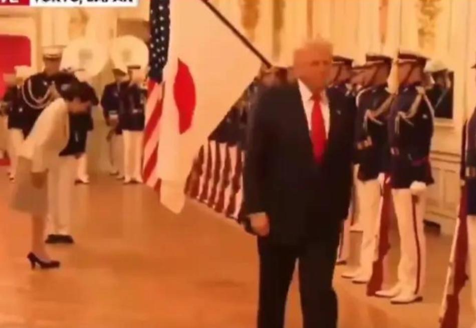 特朗普访华的表现，让日本网友破防了，他们说：在中国，特朗普正在变得像高市早苗。