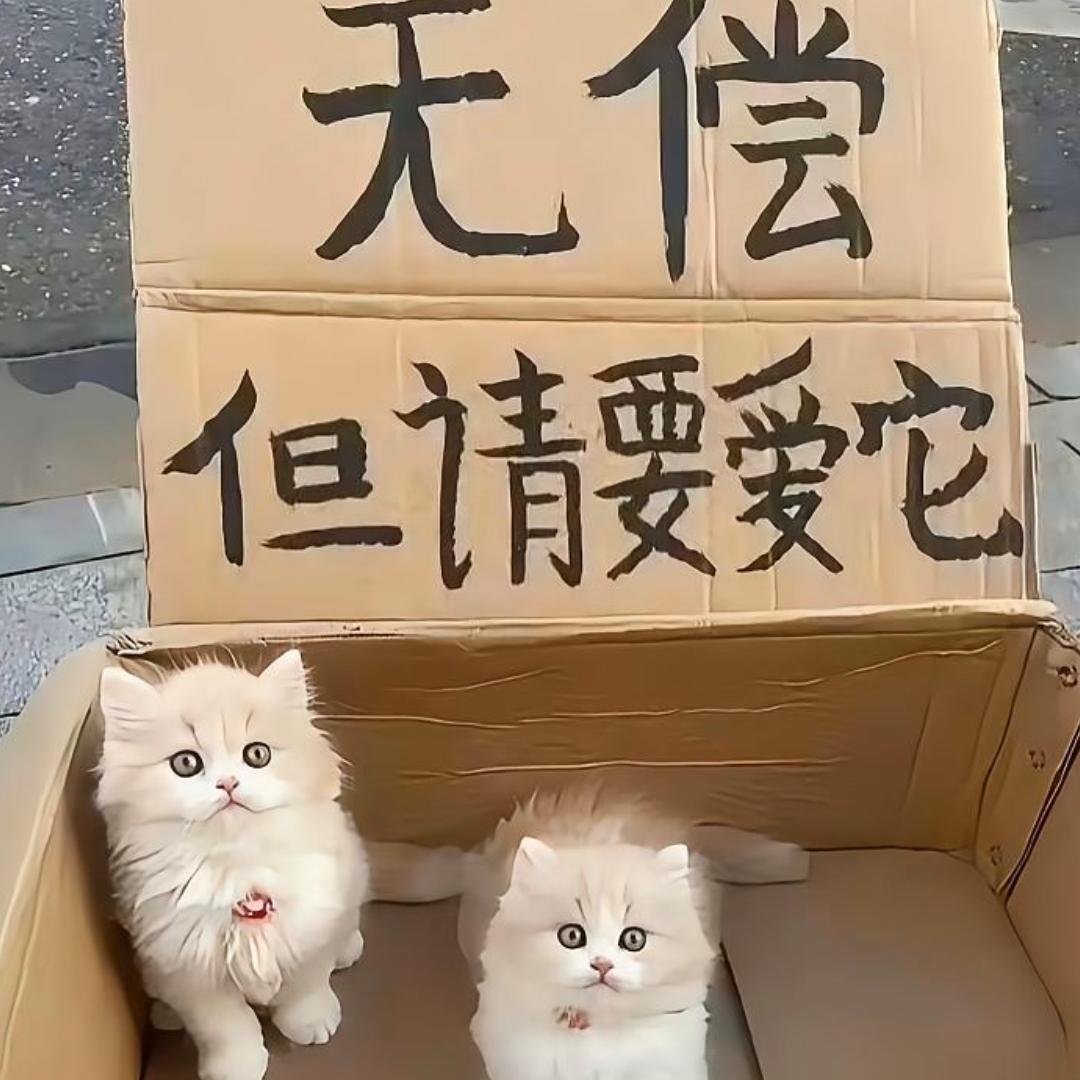 街边免费送猫骗局，签完合同你就完了！