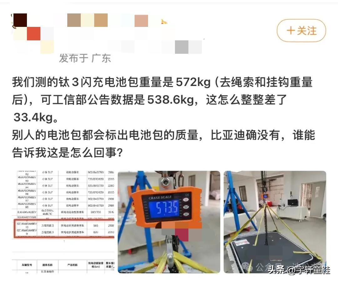那位测方程豹钛3闪充版电池温度的博主，那位拆解比亚迪二代刀片电池使用电锤、电锯、