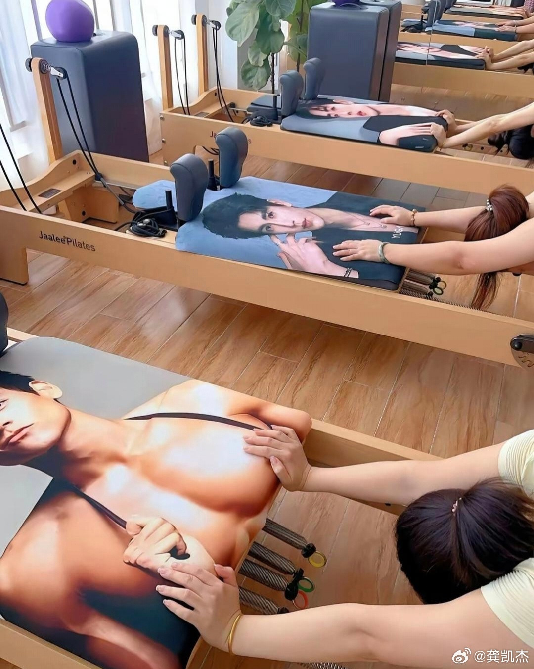 女生专用健身房，天才设计～～