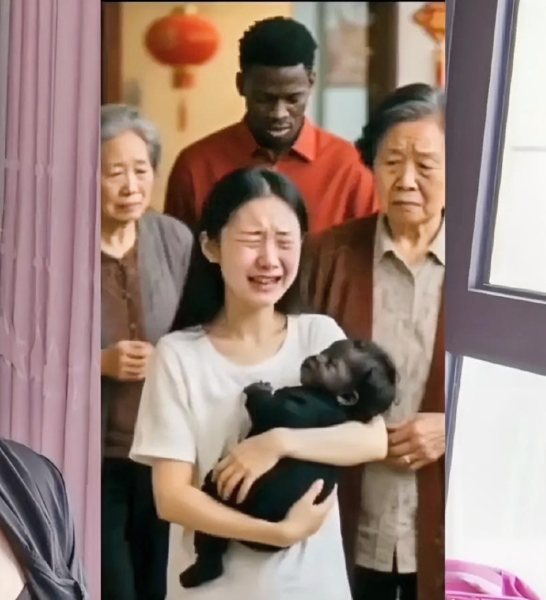 远嫁非洲黑哥的小姑娘第一次回娘家！别哭，眼泪改变不了现状，要一如既往地勇敢走