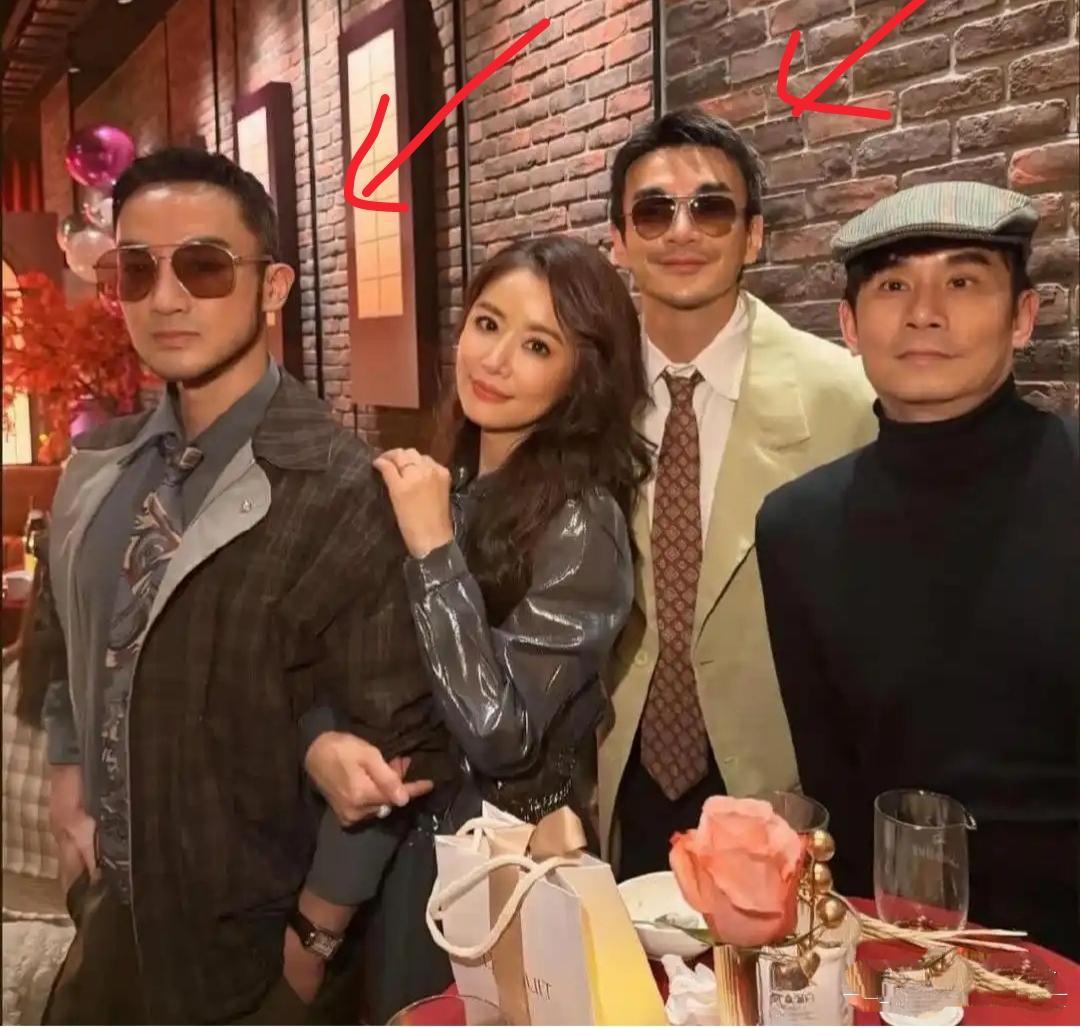 林心如50岁生日聚会，两位络腮胡子小哥出镜！这生日聚会上，没看到老干部霍建华，只