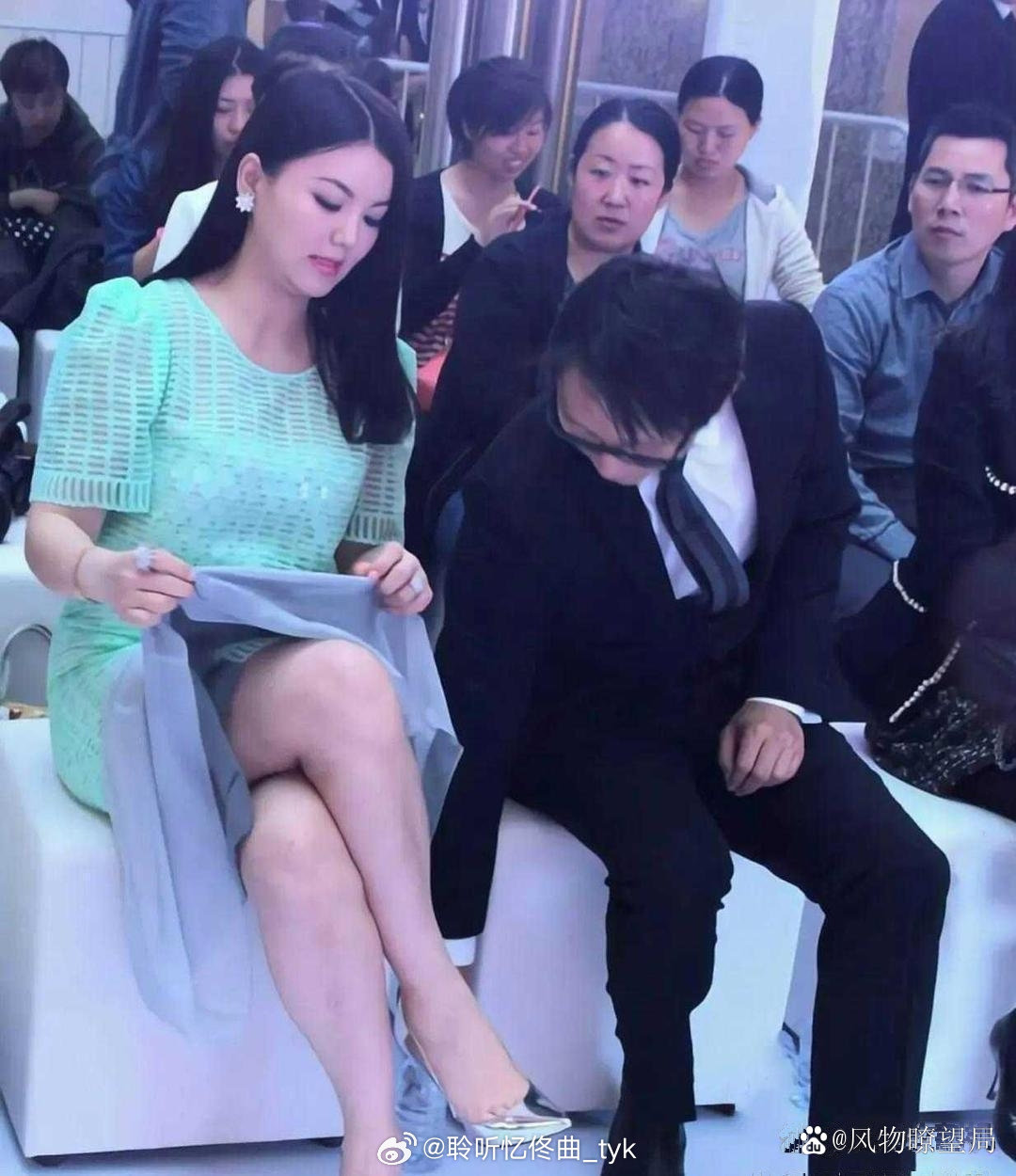 现在总算搞明白，王岳伦为啥主动提离婚了。​
