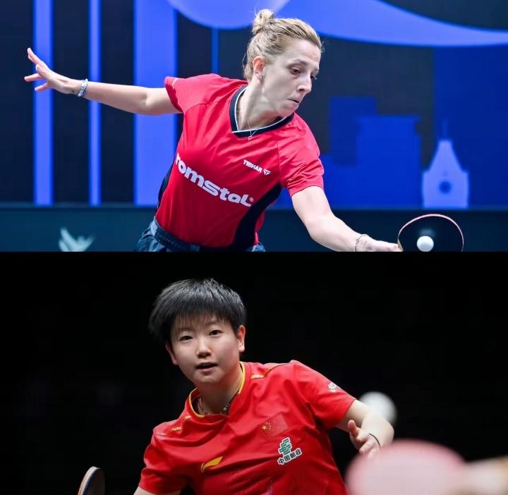孙颖莎对阵萨马拉，赛前周冠达还在夸萨马拉经验足、单板质量高，这位欧洲老将本来是块