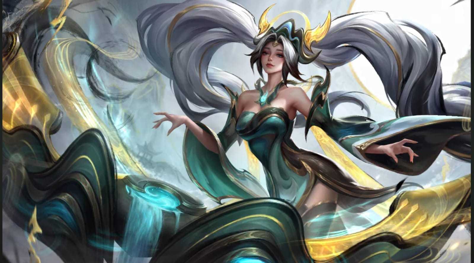 LOL手游兰亭墨韵系列皮肤原画英雄联盟​​​