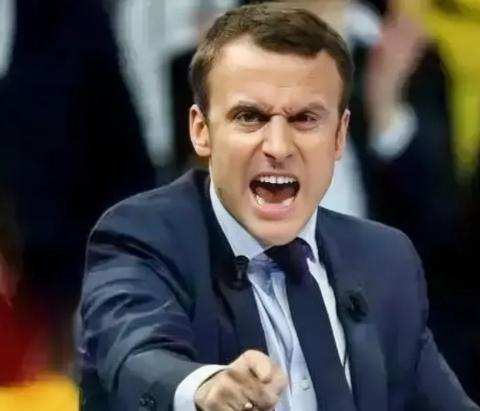 马克龙前脚刚走，就对我们发出警告！12月7日，马克龙在接受法国《回声报》采访时表