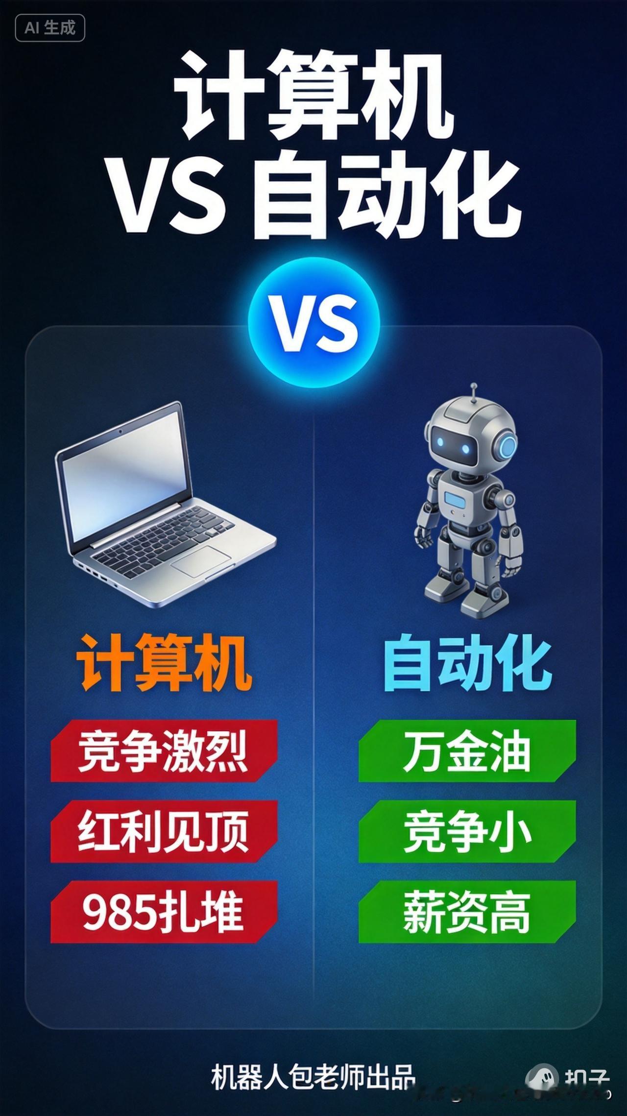 "计算机专业已死？"不，没死。但2025年的计算机，真的和五年前完全不一样了