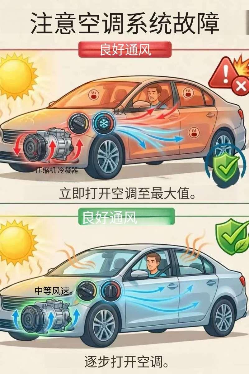 汽车空调保养小技巧：一个小习惯，能省大麻烦❄️🚗小小的操作，对汽车自动空