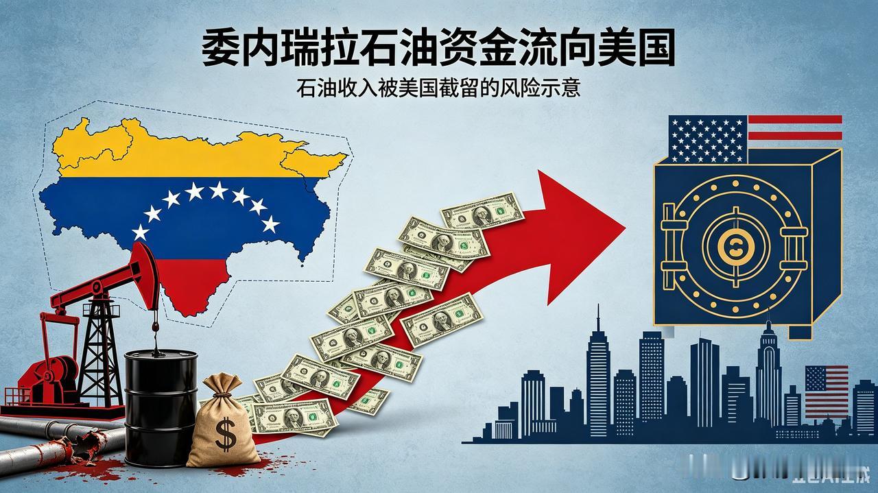 委内瑞拉赢麻了，马杜罗被抓后，委内瑞拉的卖石油所得钱财，几乎都到了美国手里。